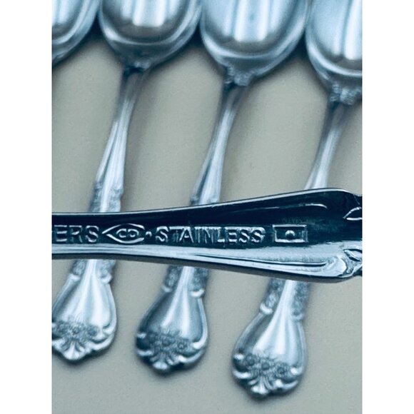 5 - Stanley Roberts Rogers DELIGHT Teaspoons Stainless Korea - Picture 5 of 6